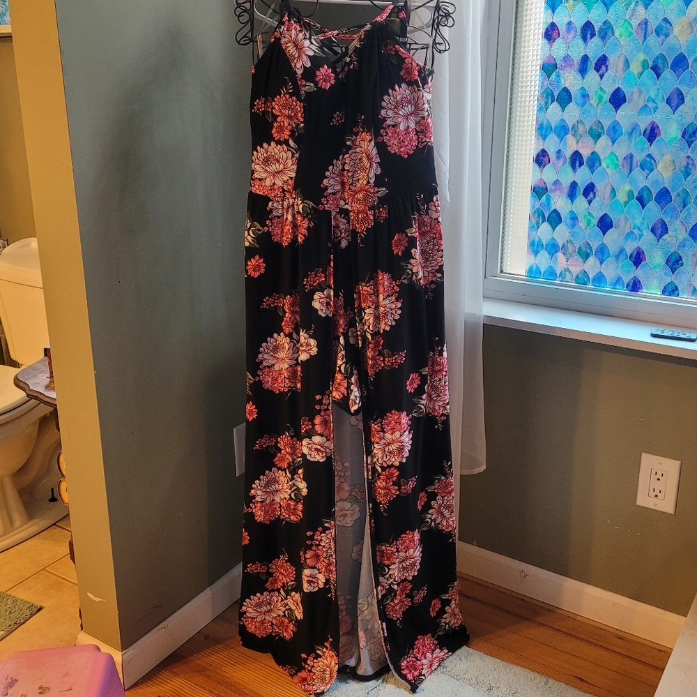 Skirted romper